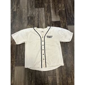 Brooks & Dunn Country Music Concert Tour Men's XL Baseball Jersey T-Shirt White